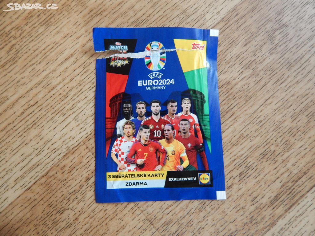 Lidl karty fotbalistů Euro 2024