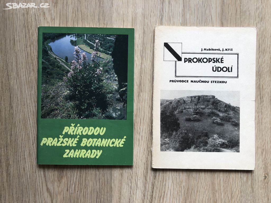 Knihy Prokopské údolí, Botanická zahrada