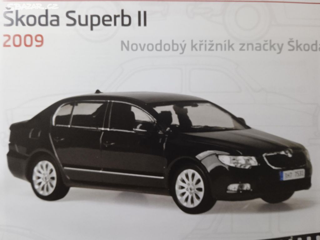 1:43 ŠKODA SUPERB II. - Model automobilu
