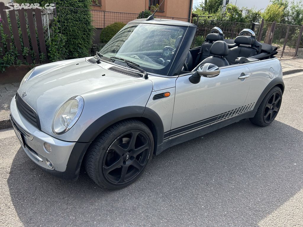 Mini cooper cabrio, kabrio 1.6 85kw