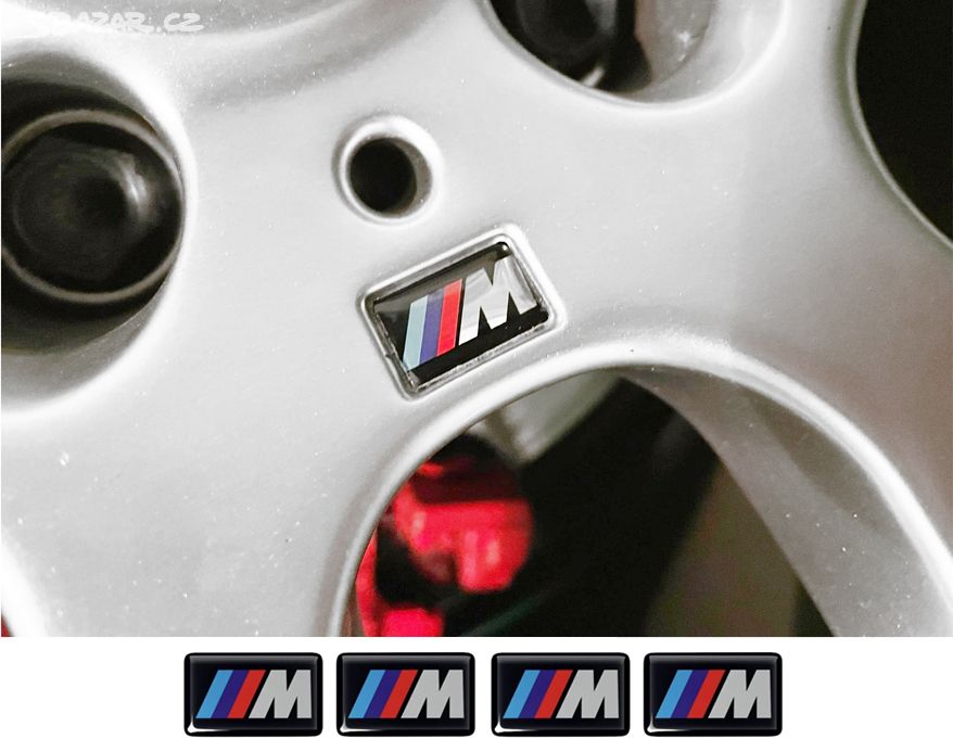 Malá nalepovací loga BMW - ///M Power