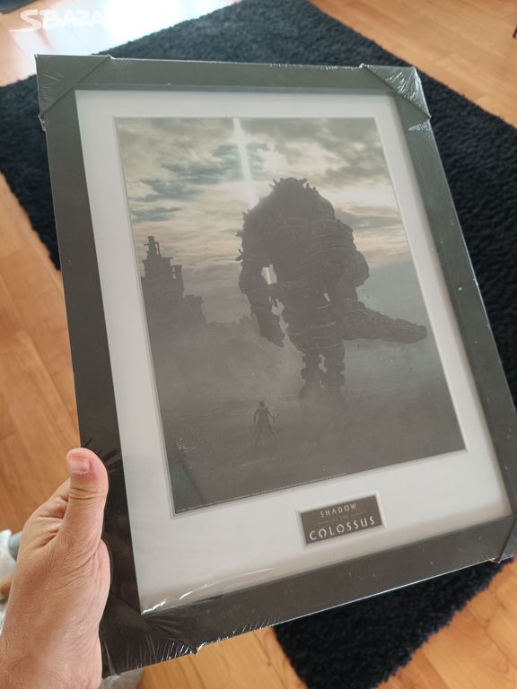 Zarámovaný plakát Shadow Of The Colossus Key Art