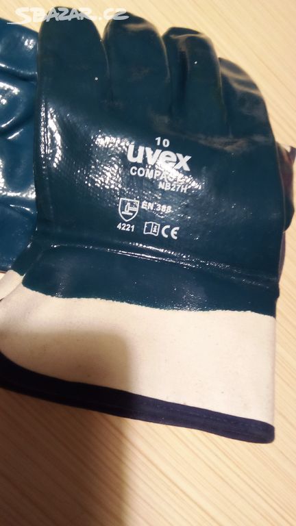 pracovní ochranné rukavice UVEX 10