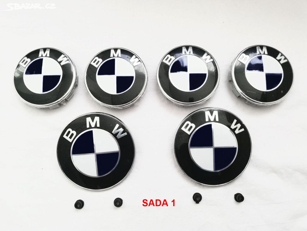 BMW SADA znaků a pokliček - super cena