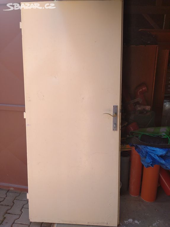 Dveře bílý 80 cm pravé