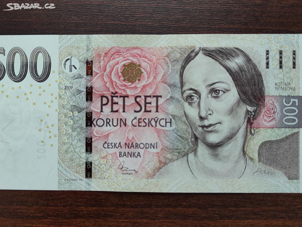 Bankovka 500 Kč R55 (2009)