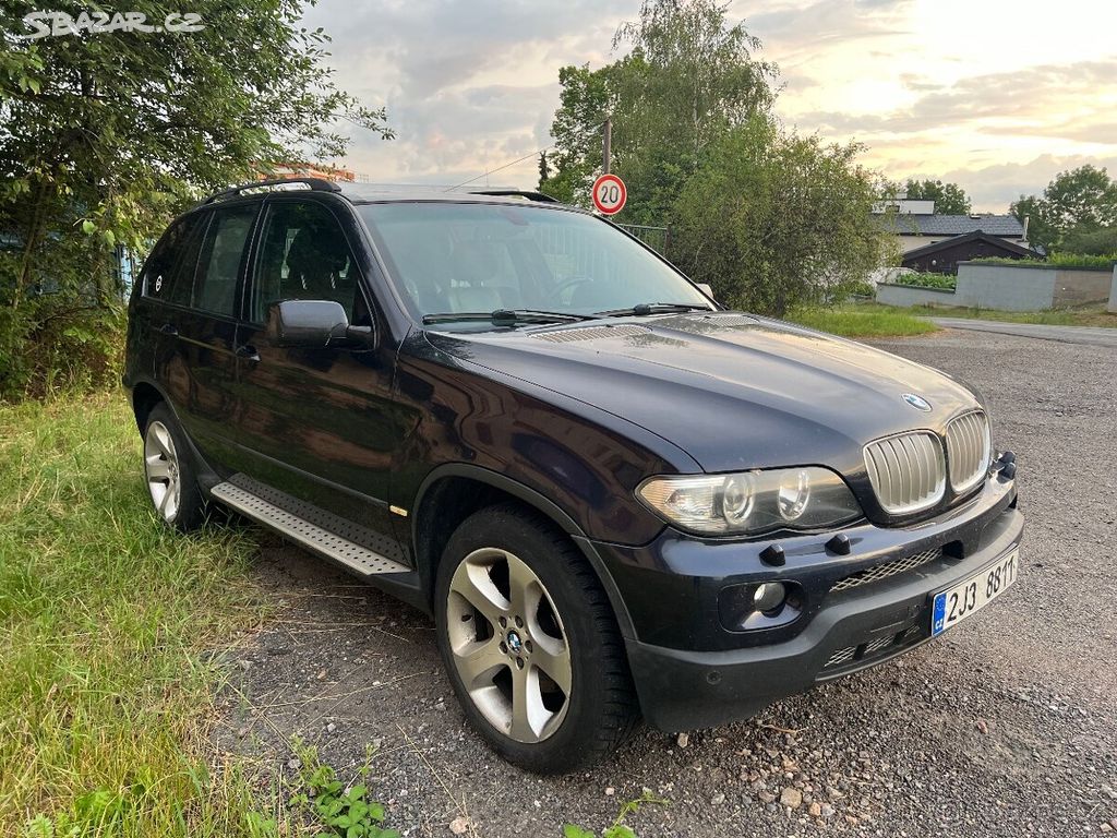 BMW X5 E53 3.0d 160kW facelift tažné na 3,5 t