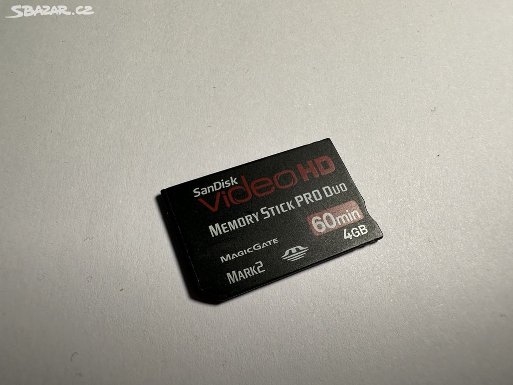 Memory Stick PRO DUO 4GB Mark2