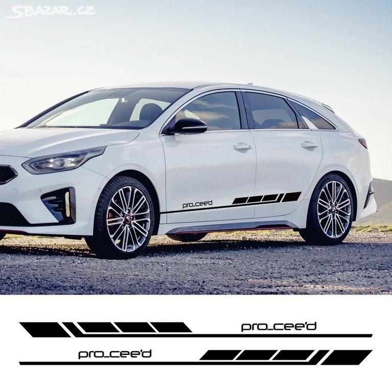 KIA PROCEED / samolepky na karoserii