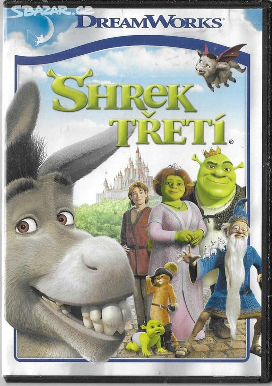 shrek 3 dvd