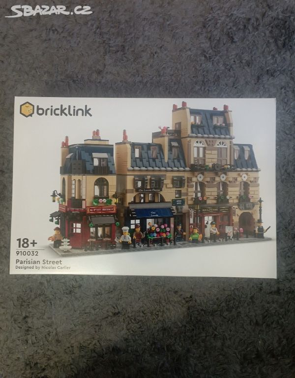 Lego Bricklink 910032 Parisian street