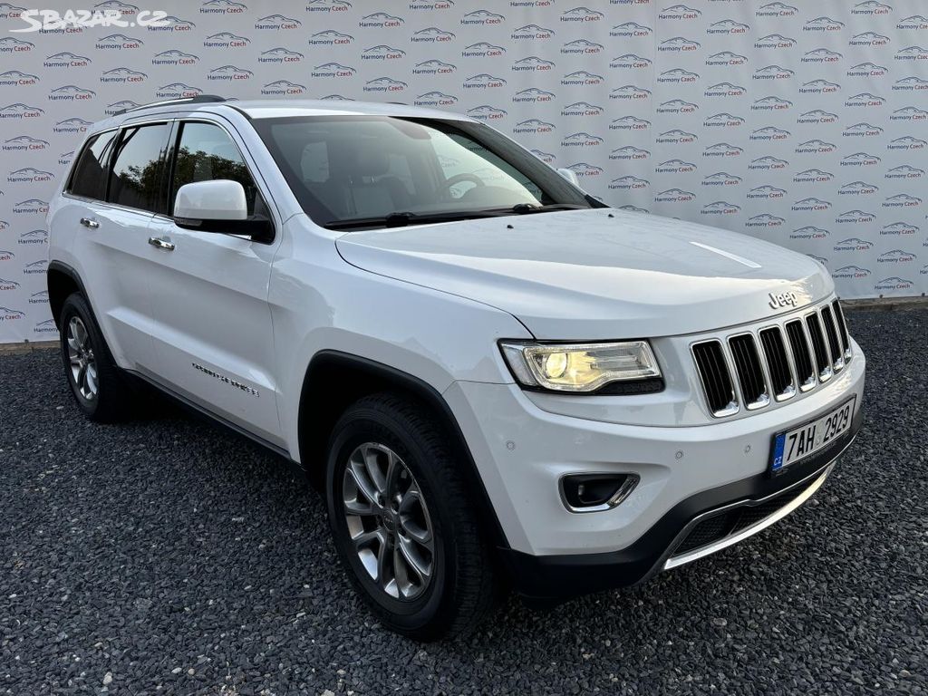 Jeep Grand Cherokee, 3.0 CRDI V6, 184kW, LIMITED,ČR