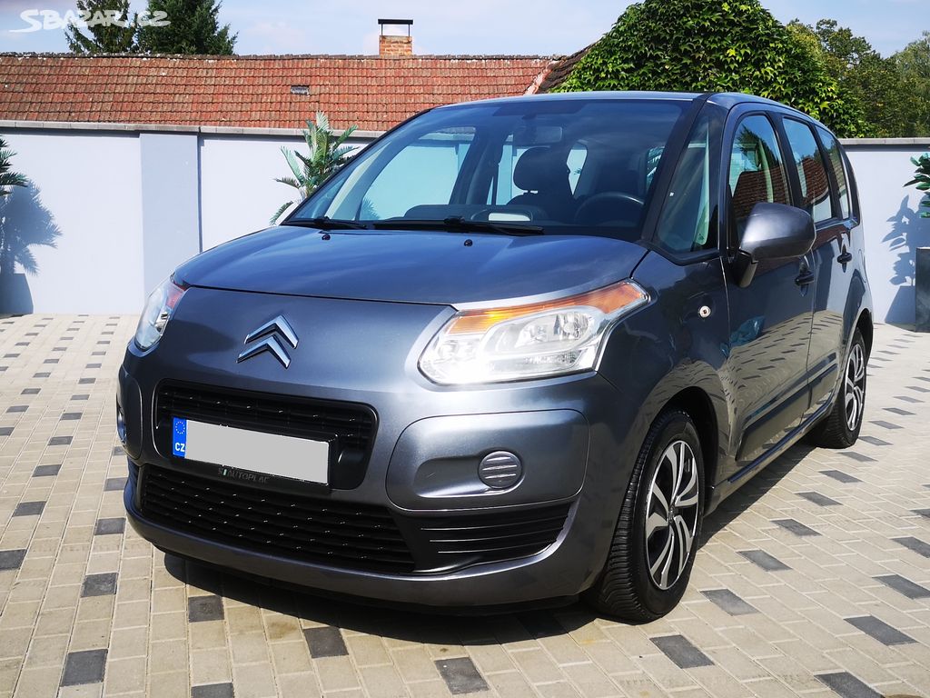 Citroen C3 Picasso 1,4i - 70kw. PĚKNÝ Nová STK+EM