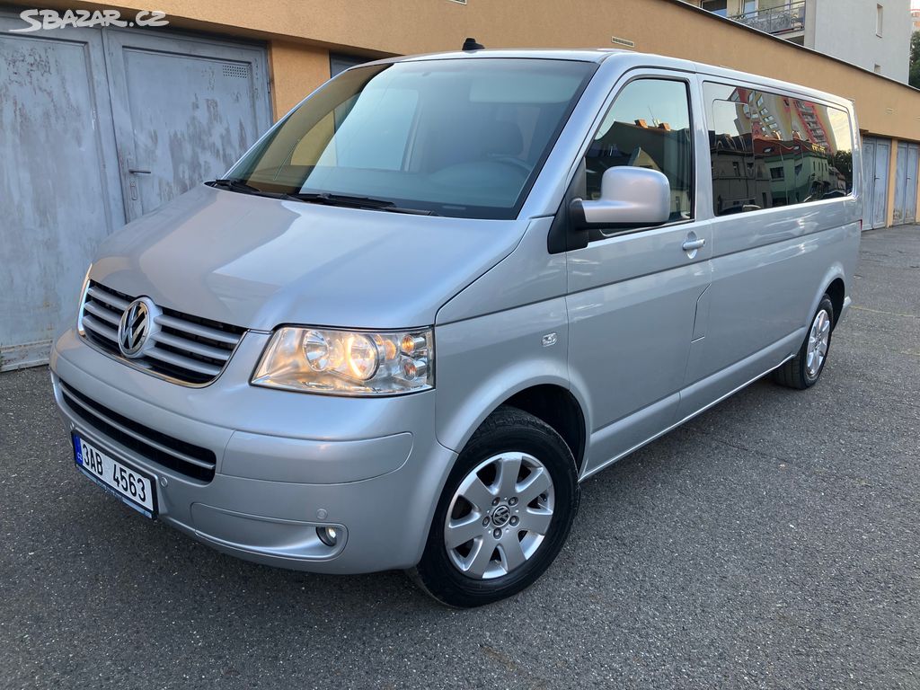 Volkswagen Caravelle, 2.5TDI 96kw Long L+Z kola Tažn