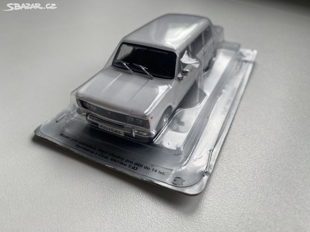 Polski Fiat 125p Jamnik - limuzína 1:43