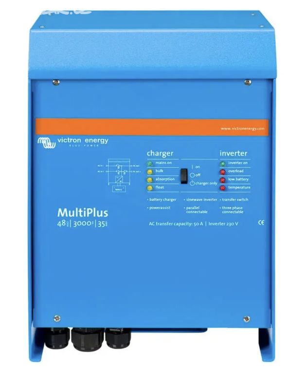 Měnič Victron MultiPlus 48V, 3000VA, 230VAC, 35A