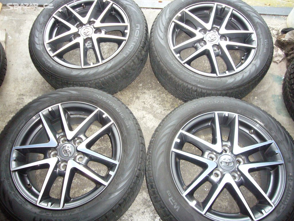 Zimní alu kola orig.TOYOTA 16" 5x114,3 6,5" et-45