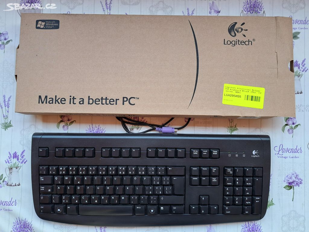 Klávesnice Logitech Deluxe 250 - černá