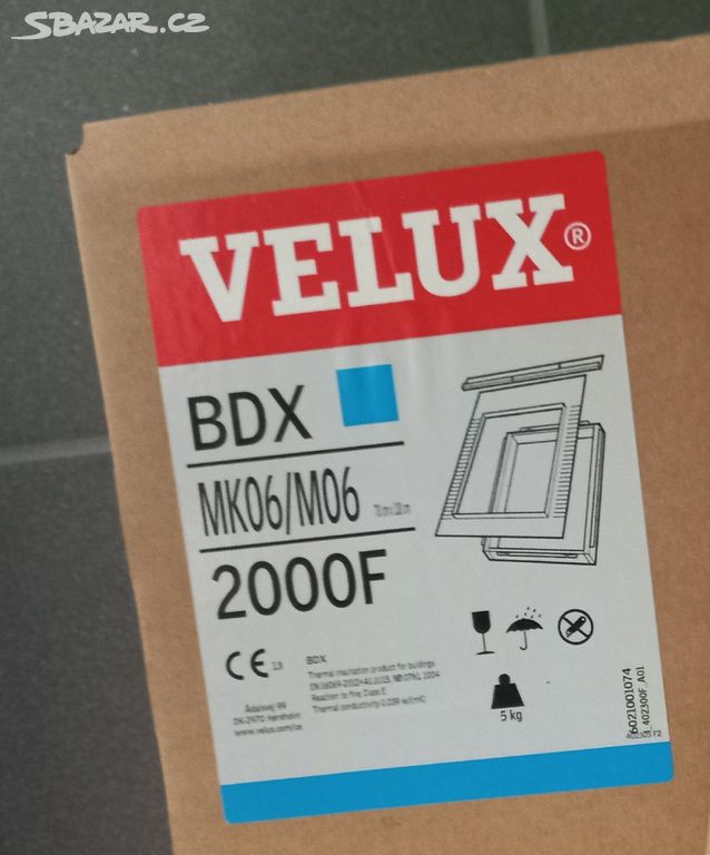 Zateplovací sada pro zapuštěné lemování Velux