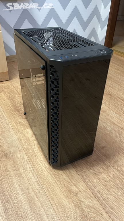 PC bedna/case SilentiumPC ATX s 4 RGB ventilátory