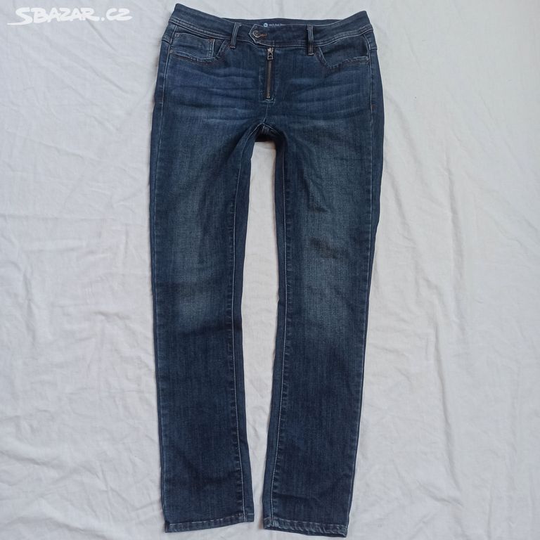 dámské strečové džíny eur 42 Real Denim TOP STAV