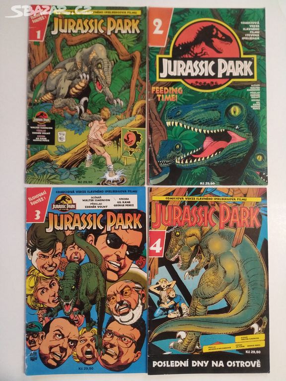 Komiks Jurassic Park