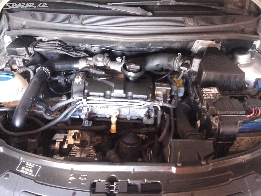 Škoda Roomster 1,4 TDi, 59kW - motor BNV