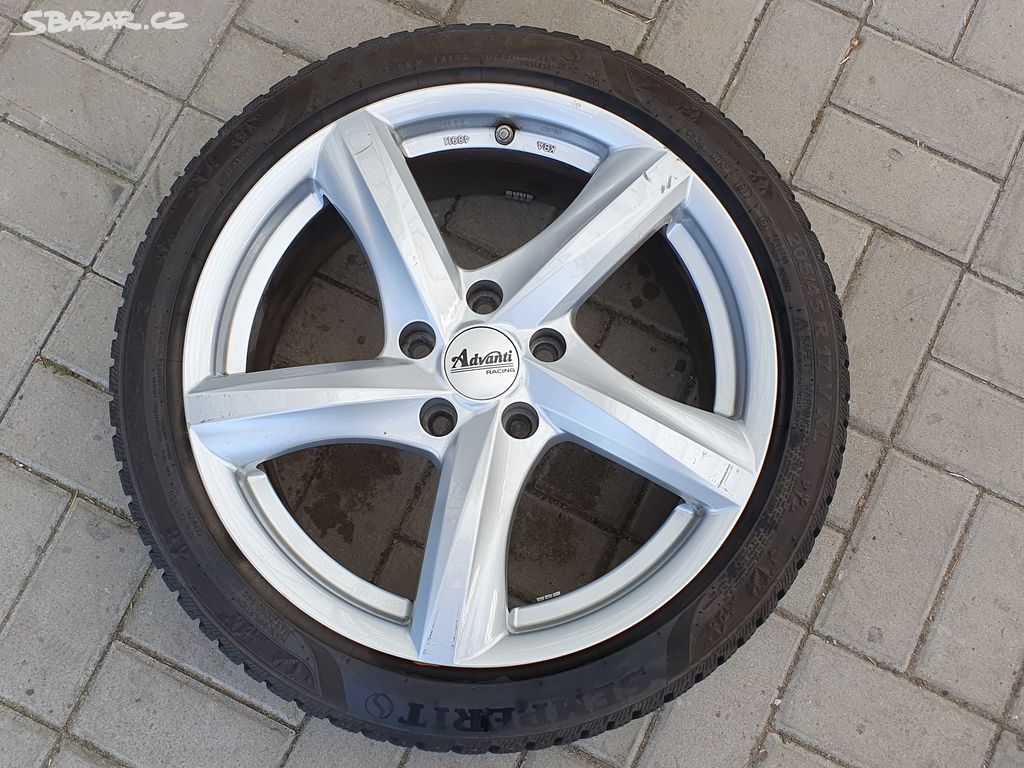 Zimní sada Alu kola 5x112 205/45 R17 Advanti