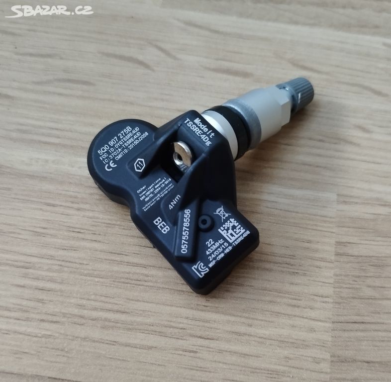 Nové TPMS senzory tlaku v pneu ŠKODA, VW, AUDI