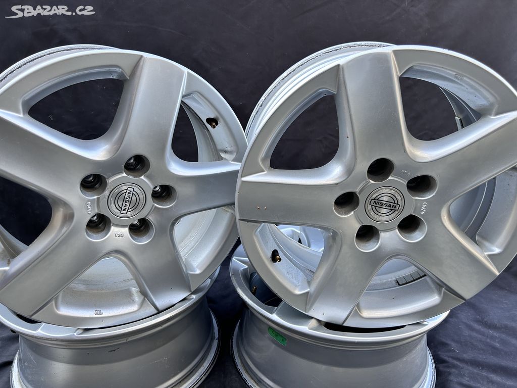 Originální alu kola Nissan r16 5x114,3