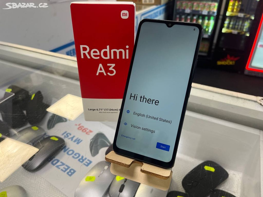 NOVÝ XIAOMI REDMI A3/6,7"/64GB/3GB RAM/NANO SIM