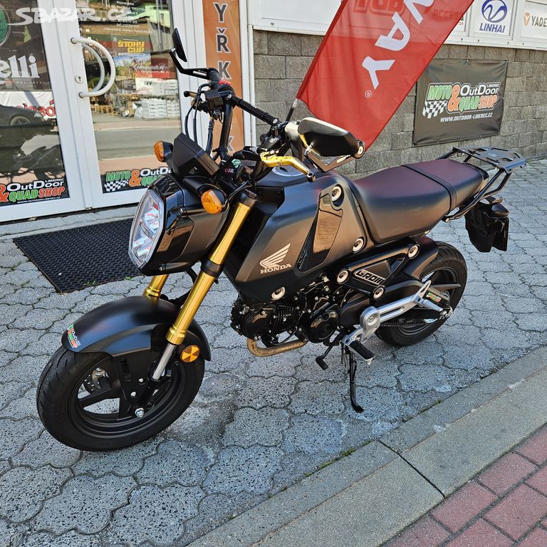 Honda MSX 125, 1.majitel,ČR,laděný výfuk Yoshimura