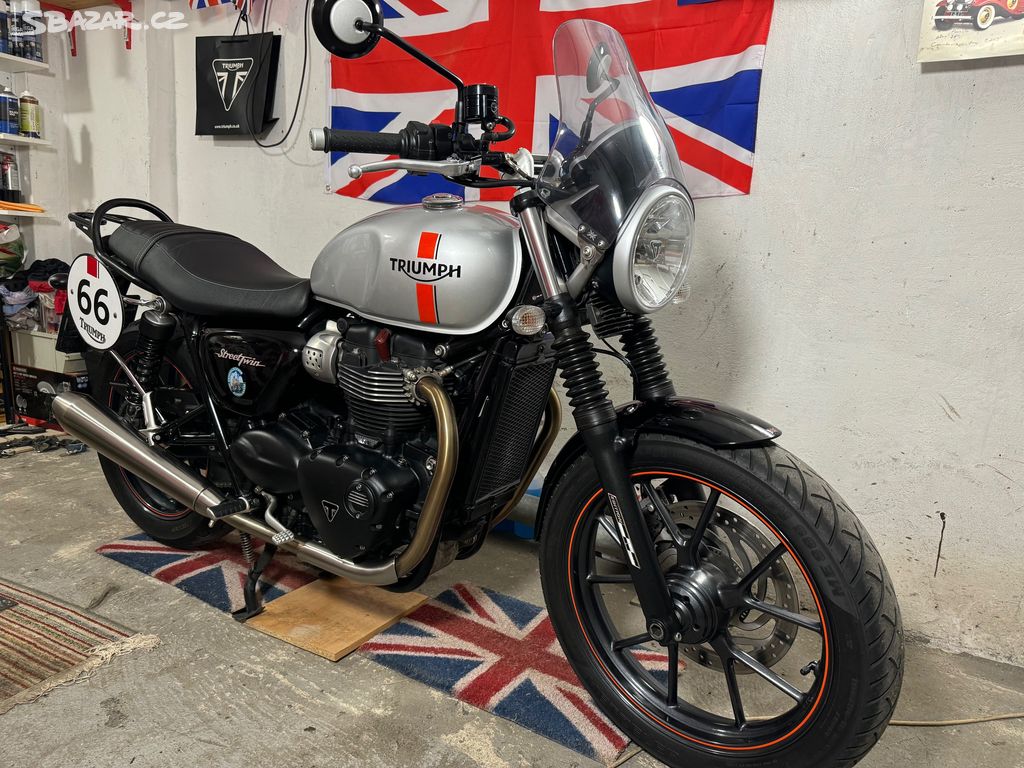 motocykl Triumph Street Twin 900