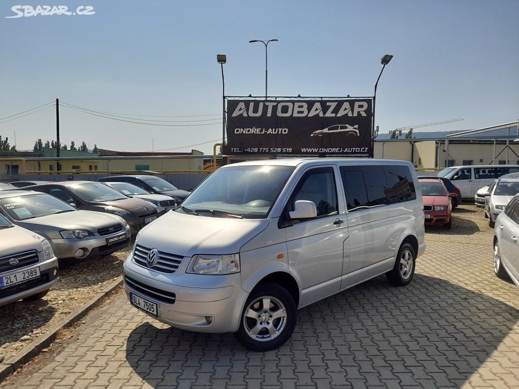 Volkswagen Transporter, 2,5 96 KW TAŽNÉ JINÝ MOTOR