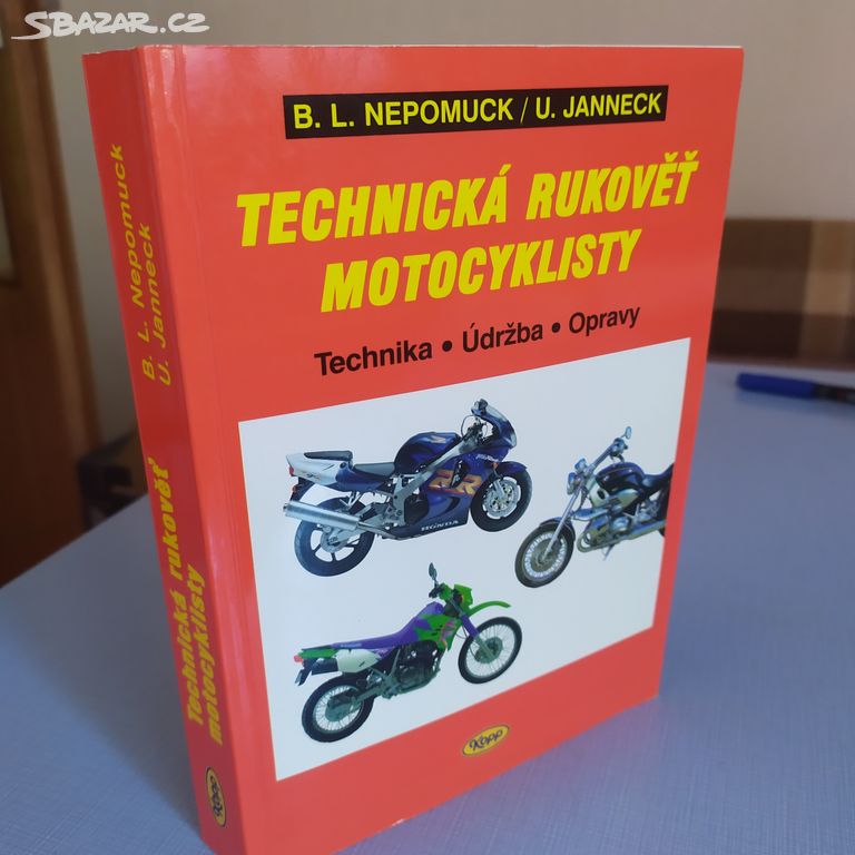 Technická příručka motocyklisty - údržba opravy