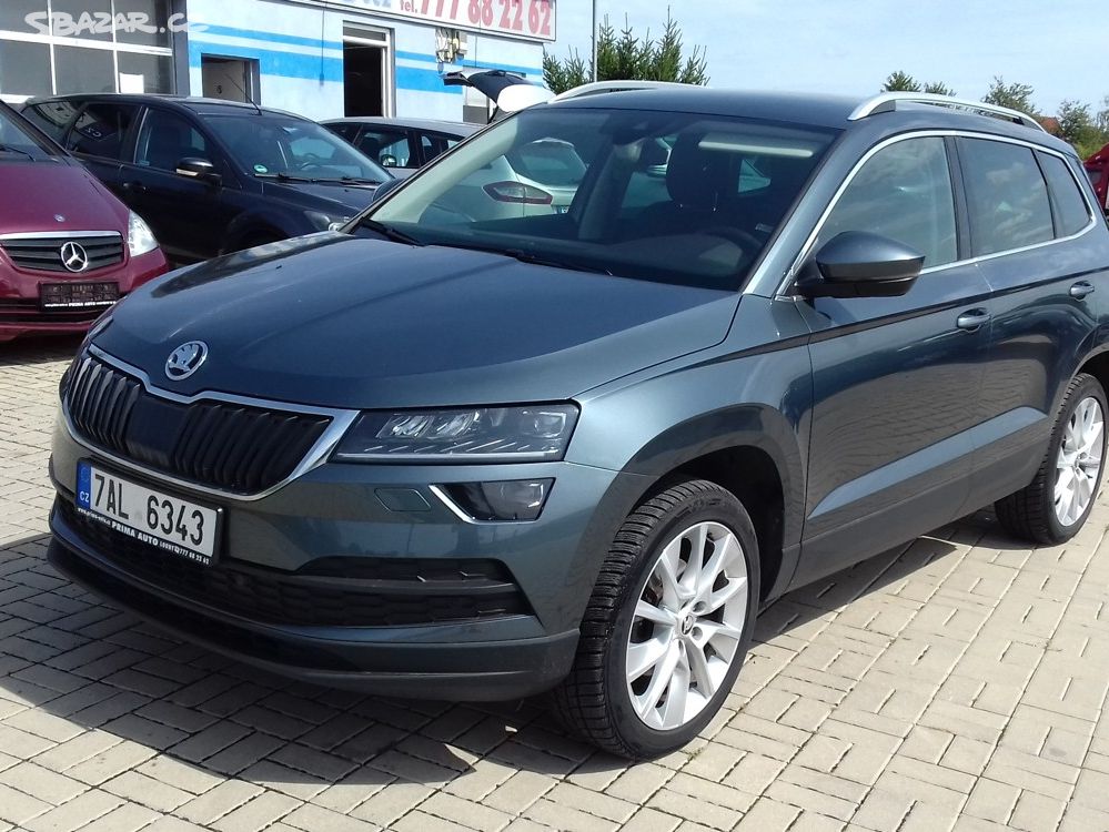 Škoda Karoq 1,6 TDI DSG Navigace, Kamera, Původ ČR