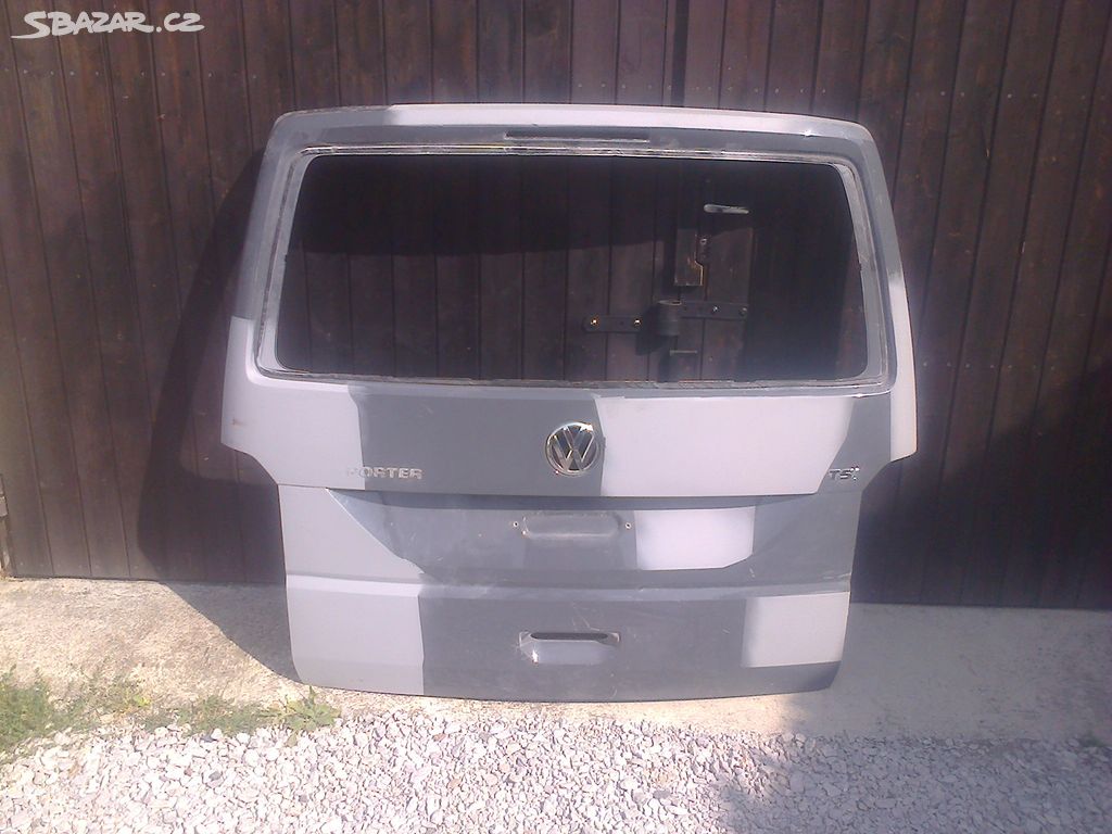 vw transporter T6, zadní 5-té dveře, víko,výklopné