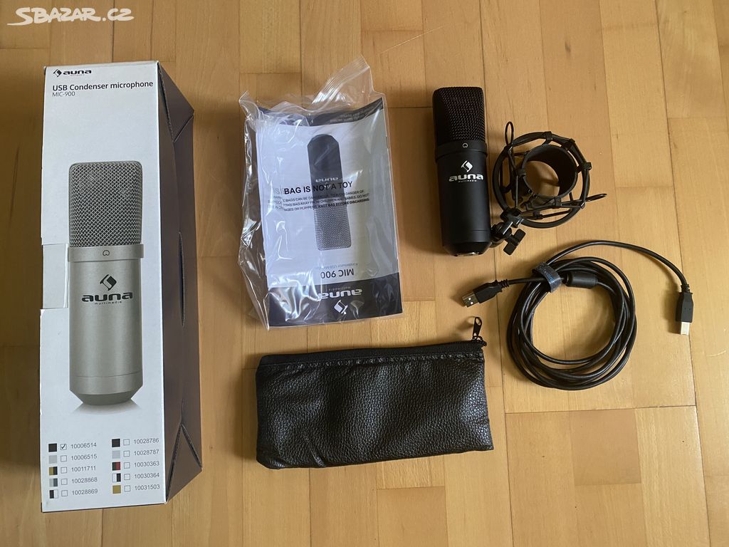 Kondenzátorový Mikrofon Auna MIC-900B