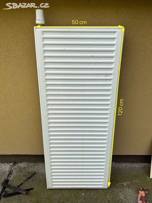 Použitý radiátor R+F 50x120 cm