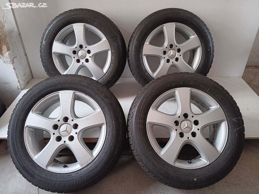 Zimní kola MB 5x112 R16 ET42 pneu 225/55/16/