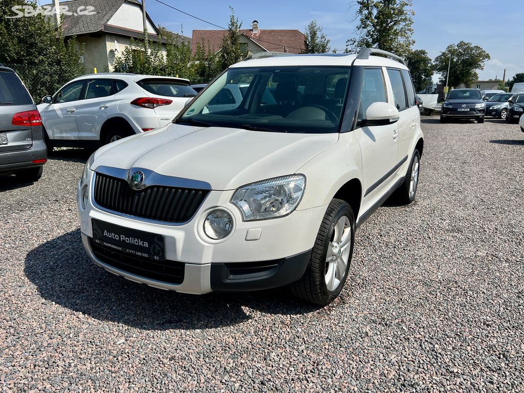 Škoda Yeti 1.2 TSI 77 kW ALU,Klima,Servis,Stav