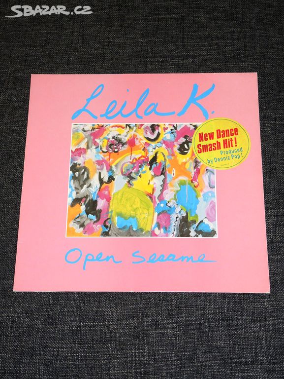 12" maxi singl Leila K - Open Sesame (1992).