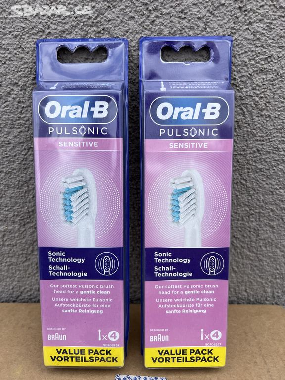 Nové náhradní hlavice Oral B Pulsonic Sensitive