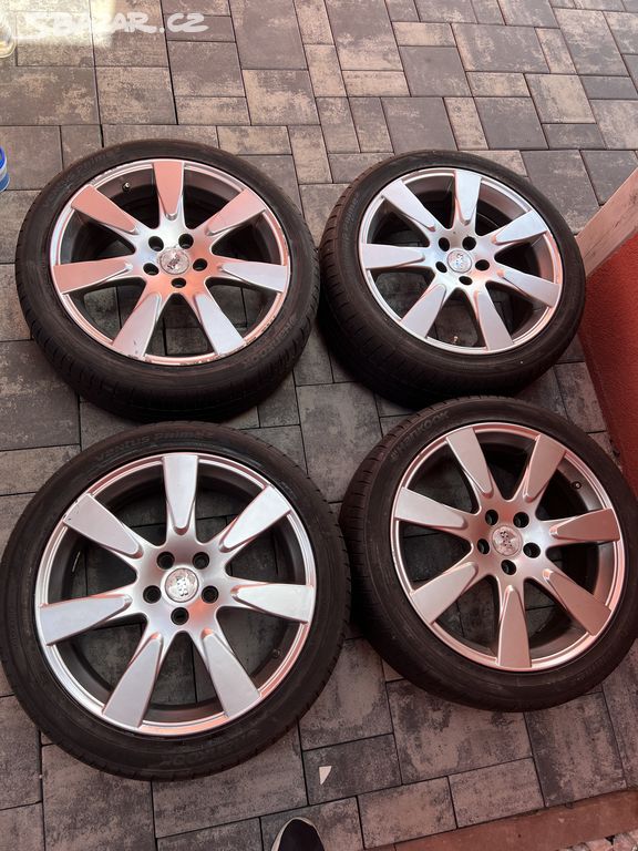 ALU kola RVS 7.5 x 18 5x108 možno i s pneu