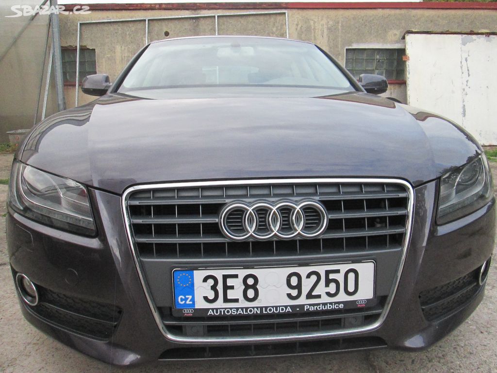 Audi A5 Sportback 2,0 TFSi turbo benzín, r.v. 2010