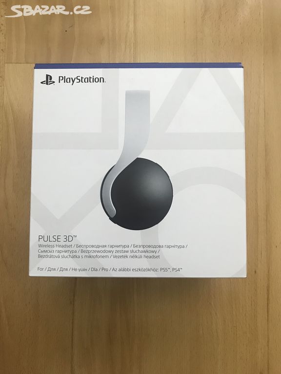 Sluchátka- PlayStation 5 Pulse 3D Wireless Headset