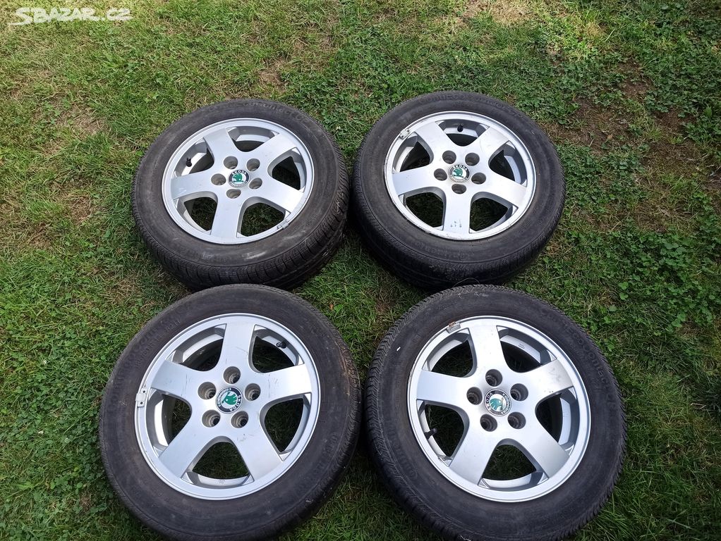 Alu 5 x 100 r14, orig. Škoda Fabia