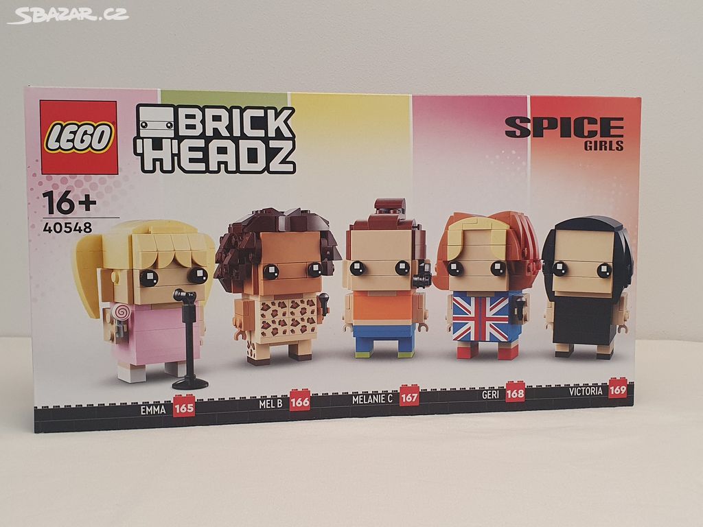 Nové LEGO BrickHeadz 40548 Pocta Spice Girls