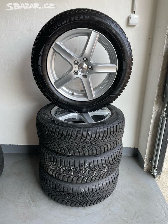 Zimní sada Dezent 16" 5x100, GoodYear 205/60/16