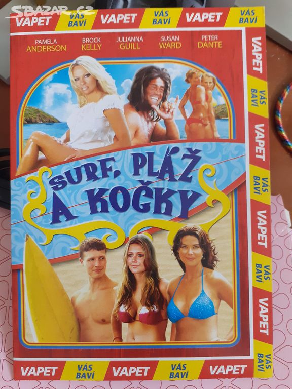 DVD Surf, pláž a kočky